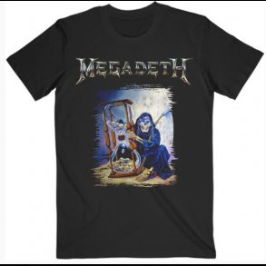 Megadeth Unisex T-Shirt: Countdown Hourglass