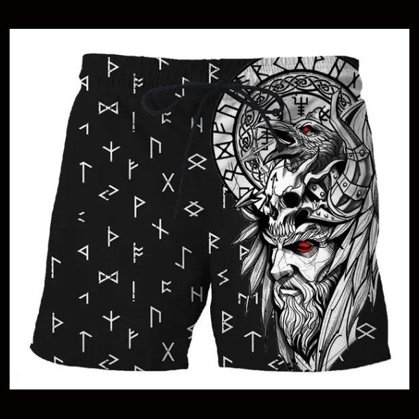 Mens Viking Design Shorts