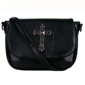 Metal Cross Ladies Handbag