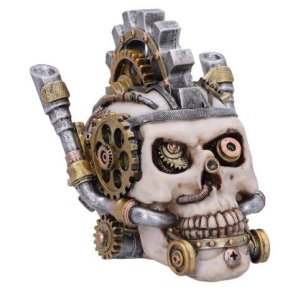 Metal Head Mechanical Skull.