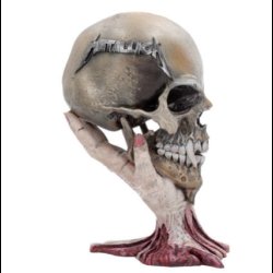Metallica - Sad But True Skull 22cm Metallica Sad but True Pushead Skull Figurine Ornament