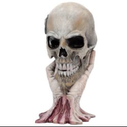 Metallica - Sad But True Skull 22cm Metallica Sad but True Pushead Skull Figurine Ornament