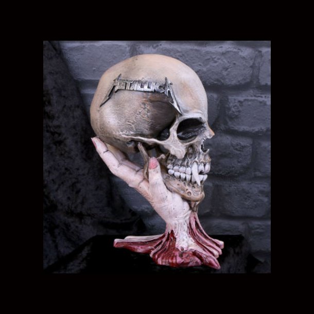 Metallica - Sad But True Skull 22cm Metallica Sad but True Pushead Skull Figurine Ornament