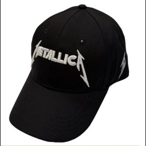 Metallica Unisex Baseball Cap: Text & M Logo