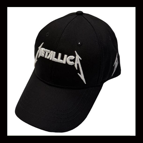 Metallica Unisex Baseball Cap: Text &amp; M Logo