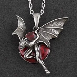 Moon night Vampire Devil necklace