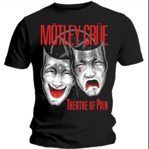 Motley Crue Unisex T Shirt Theatre Of Pain Cry