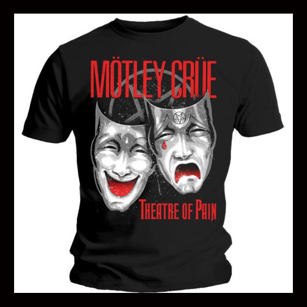 Motley Crue Unisex T Shirt Theatre Of Pain Cry