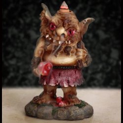 Mushroom Troll Backflow Incense Burner