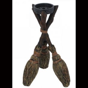 Broomstick Tea Light Holder