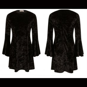 Gothic Attitude Velver Skater Dress