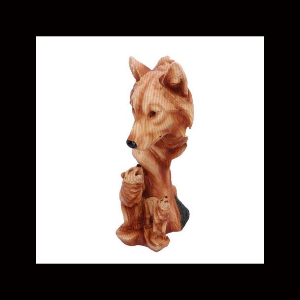 Natural Song Howling Wolves 31cm