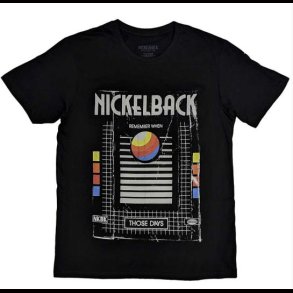 Nickelback T Shirt Those Days VHS