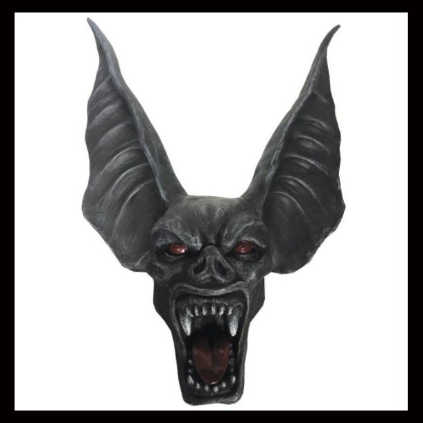 Night Stalker Horror Bat Creature Wall Plaque 27cm