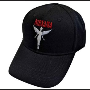 Nirvana Unisex Baseball Cap: Angelic (Black)