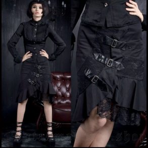 Nocturna Skirt by Punk Rave