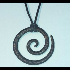 Norse Single Spiral Pendant
