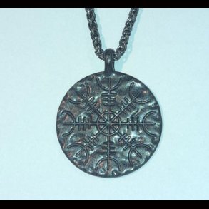 Norse Vegvisir Pendant on Chain