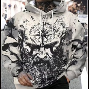 Norse Viking Full Print Hoody