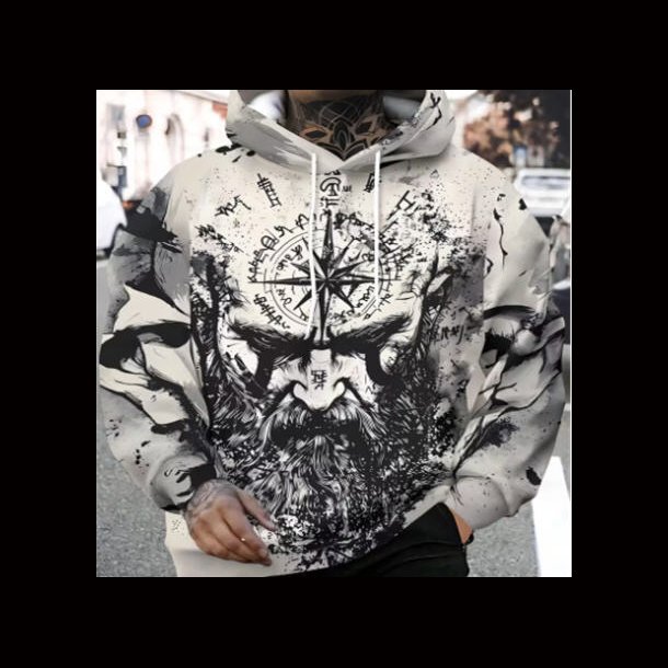 Norse Viking Full Print Hoody