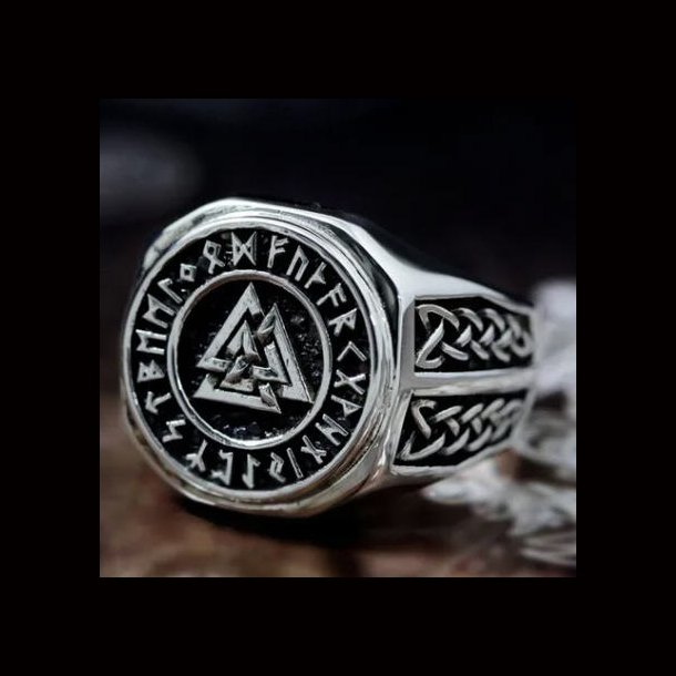 Norse Viking Valknut Symbol Ring