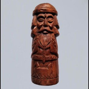 Odin figure made of wood