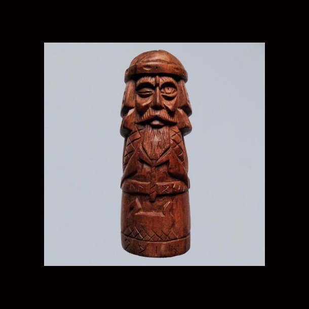 Odin figure made of wood