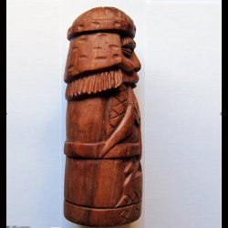 Odin figure made of wood