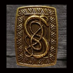 Ornamental Viking Midgard Brooch