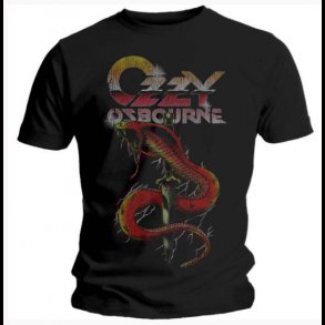 Ozzy Osbourne Unisex T Shirt Vintage Snake