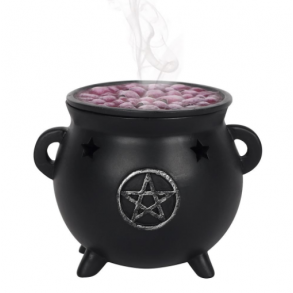 Pentagram Incense Cone Cauldron Burner