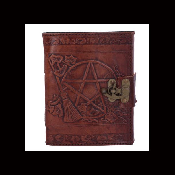Pentagram Leather Emboss Journal+Lock