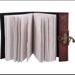 Pentagram Leather Emboss Journal+Lock