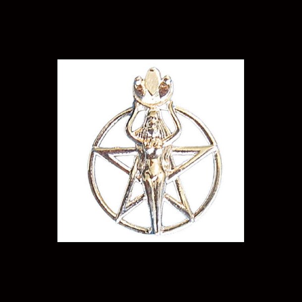Pentagram Pendant with Goddess