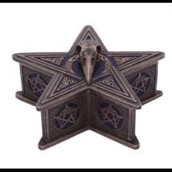 Pentagram Raven Box 16.5cm