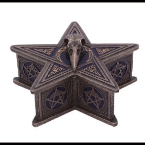 Pentagram Raven Box 16.5cm