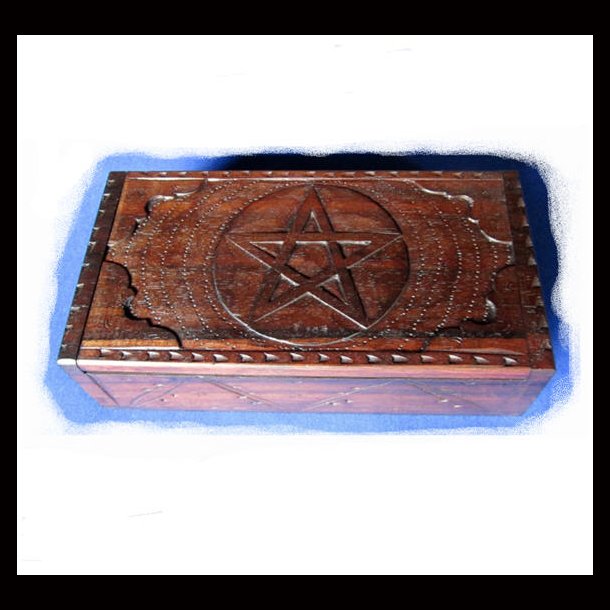 Pentagram Trinket  Box Large