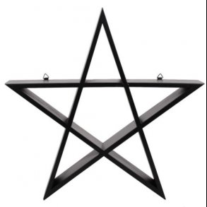 Pentagram Wall Shelf