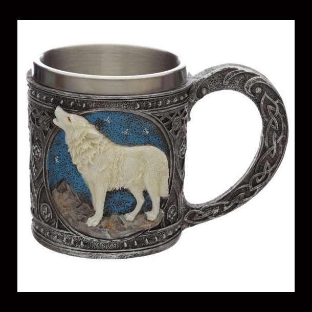 Protector of the North Night of the Wolf Decorative Tankard