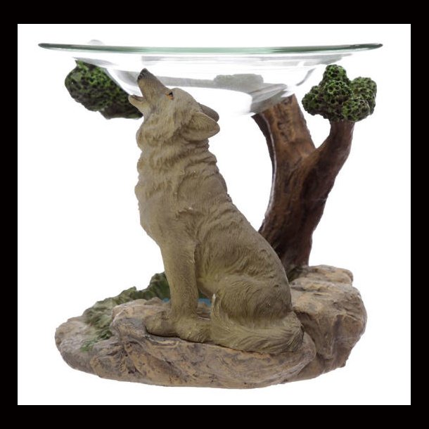 Protector of the North Spirit of the Forest Wolf Oil Burner