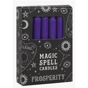 Purple Magic Spell Candles - Prosperity(Pack of 12)
