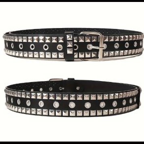 Pyramid Stud Ladies Belt