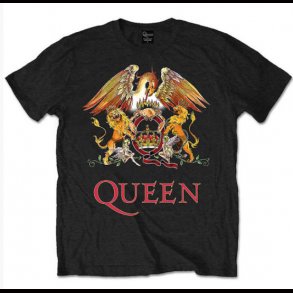 Queen Unisex T-Shirt: Classic Crest