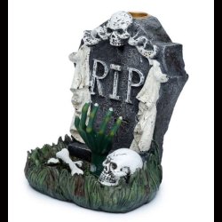 RIP Zombie Hand Tombstone Backflow Incense Burner