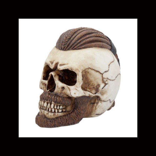 Ragnar Viking Skull Ornament 16cm
