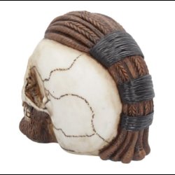 Ragnar Viking Skull Ornament 16cm