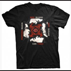 Red Hot Chili Peppers Unisex T-Shirt: Blood/Sugar/Sex/Magic
