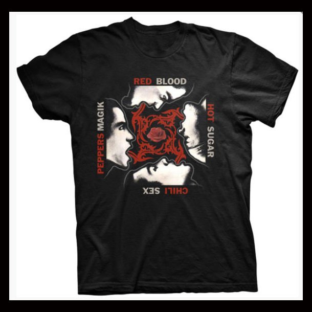 Red Hot Chili Peppers Unisex T-Shirt: Blood/Sugar/Sex/Magic