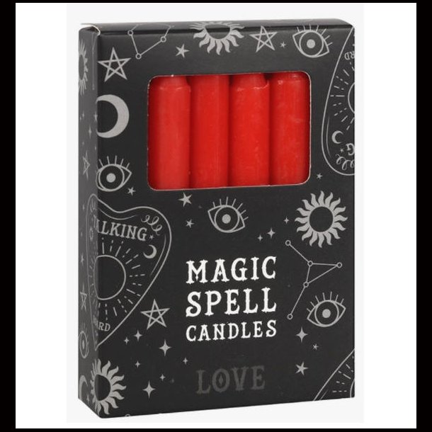 Red Magic Spell Candles - Love(Pack of 12)