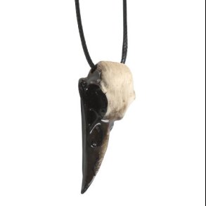 Crow Skull Necklace